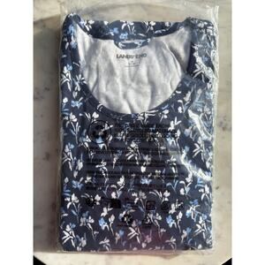 LE Women's Soft Cotton Long Sleeve  Mid-Calf Nightgown| Comfort Sleep Dress